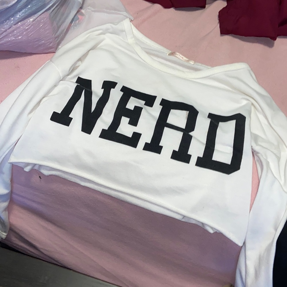 Crop top sweater